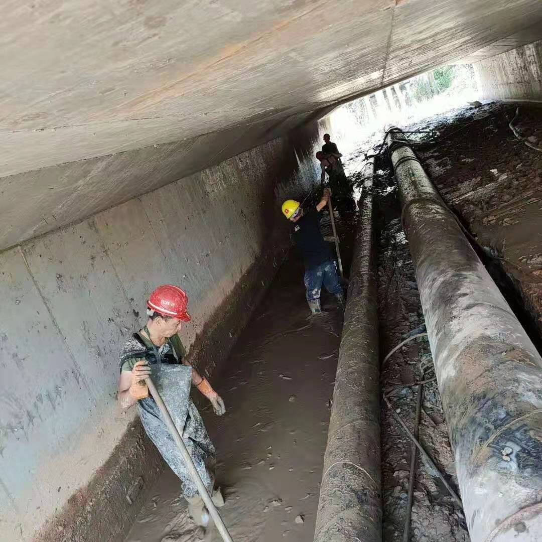 召陵工业管道清淤