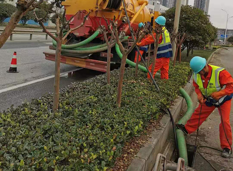 召陵市政管道清淤